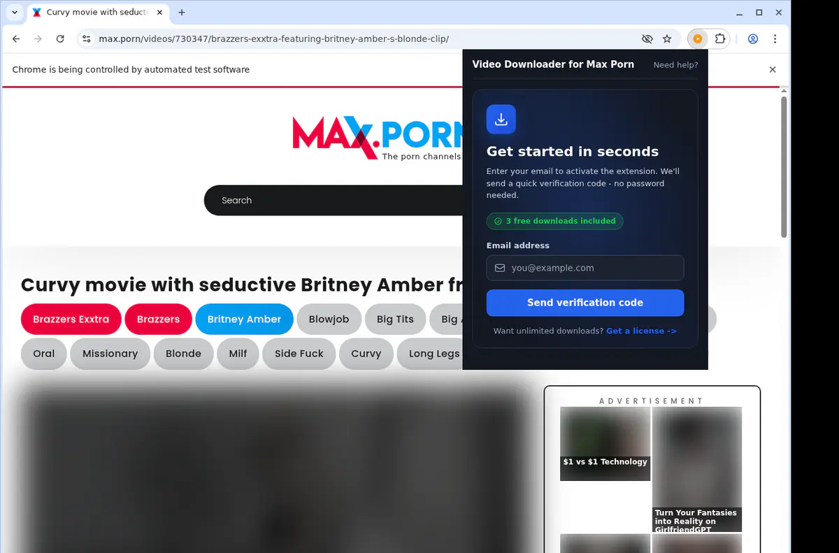 Maxporn Video Downloader screenshot 5